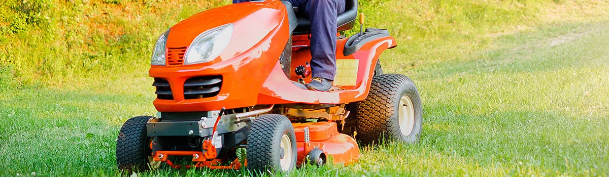 Riding lawn mower repair & lawn tractor repair near me